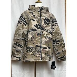 Under Armour  Women's XL Barren Camo Fleece Jacket Mid Season Kit NWT